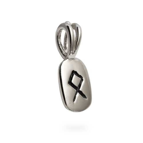 Othila Rune Pendant in Solid Sterling Silver