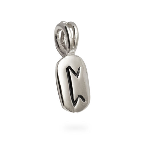 Perth Rune Pendant in Solid Sterling Silver