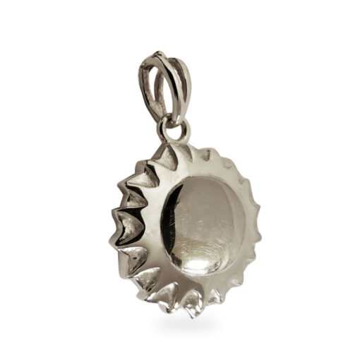 Large Tahoe Pendant in Solid Sterling Silver