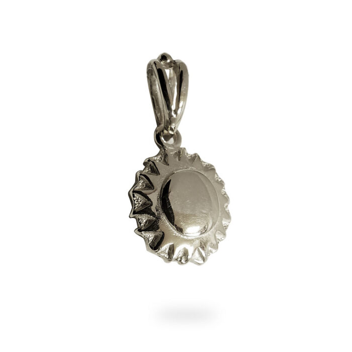Small Tahoe Pendant in Solid Sterling Silver