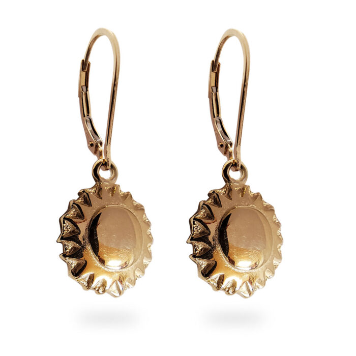 Reversible Tahoe Earrings in Rose Gold