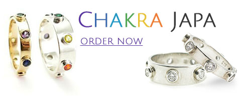 Chakra Japa Meditation Rings by Iva Winton